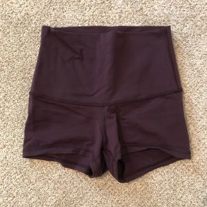 Lululemon shorts size 2 - plum